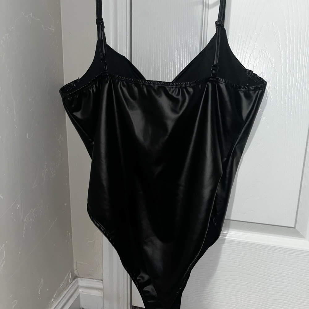 leather bodysuit